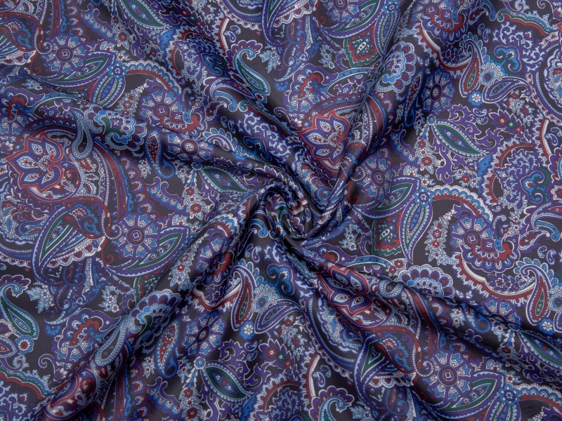 অল-পলিয়েস্টার টুইল মুদ্রিত আস্তরণের ফ্যাব্রিক