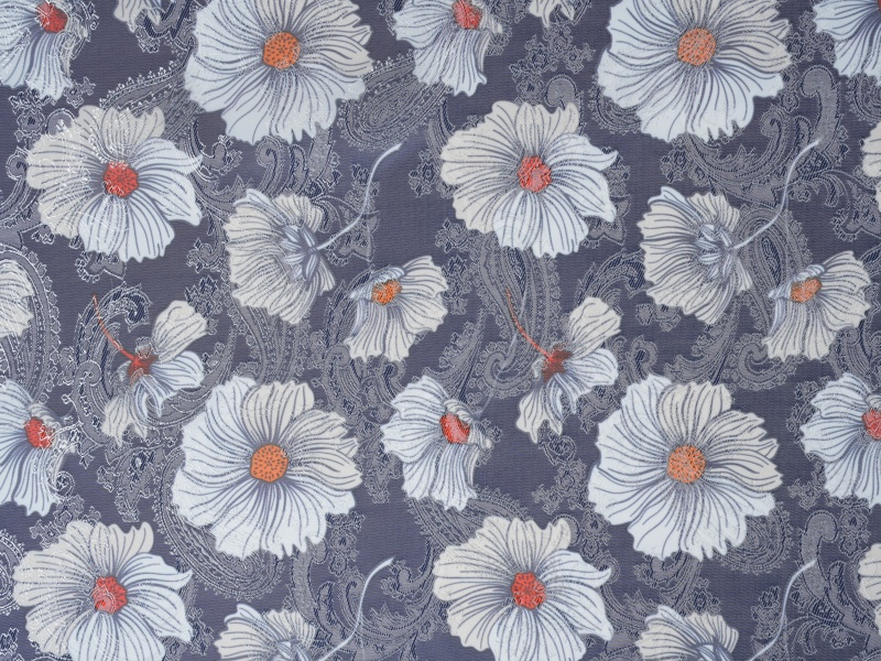 পলিয়েস্টার-ভিসোজ জ্যাকার্ড মুদ্রিত আস্তরণের ফ্যাব্রিক পলিয়েস্টার-ভিসোজ জ্যাকার্ড মুদ্রিত আস্তরণের ফ্যাব্রিক